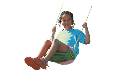 Unbranded TP925 Deluxe Swing Seat Green