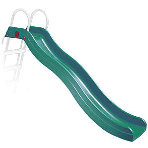 Unbranded TP969 CrazyWavy Slide Body, 2.5m, Green