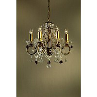 Unbranded TR087 6H GOAMSP - Gold Chandelier