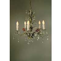 Unbranded TR160 5H GRSP - Green Leaf Chandelier