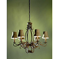 Unbranded TR9DE4008 6H RU - Rustic Hanging Light