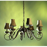 Unbranded TR9DE4011 8H RU - Rustic Hanging Light