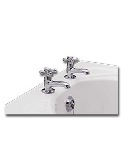 Traditional Chrome Bath Taps