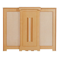 Traditional Extendable Radiator Cabinet - Maple Effect Small-Medium Size