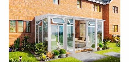 Unbranded Traditional Full Height Large Conservatory-White