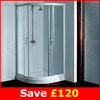 Traditional Shower With Tray & Enclosure