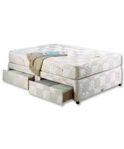 Traditions Double Divan Bed with 4 Drawers
