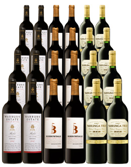 Rich generous flavours from Australia`s best winemakers - a spectacular Bulk Deal.