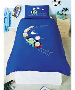 Trains Single Duvet Cover Set