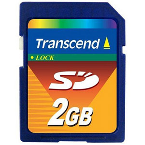 Unbranded #Transcend Secure Digital (SD) Memory Card - 2GB