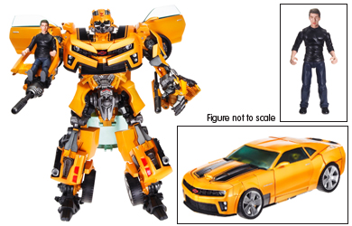 Unbranded Transformers: Revenge of the Fallen - Human Alliance Bumblebee with Sam