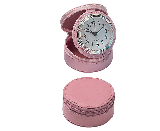 Unbranded Travel Clock - Pale Pink
