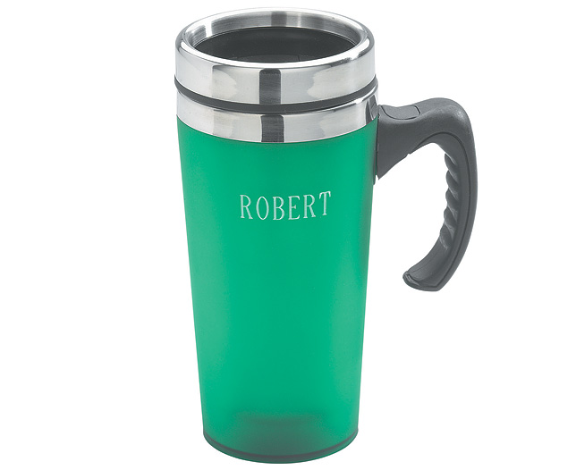 Unbranded Travel Cup - Green - Personalised
