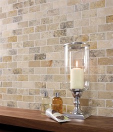 Unbranded Travertine Brick Mosaic