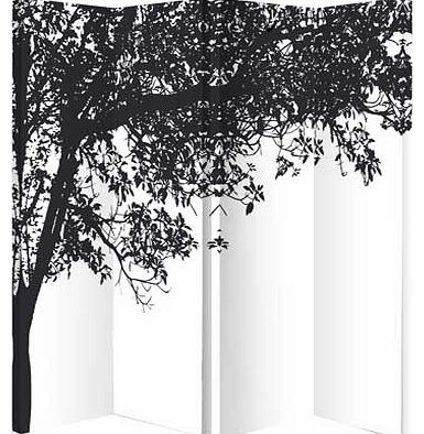 Trees Silhouette Single Sided Screen