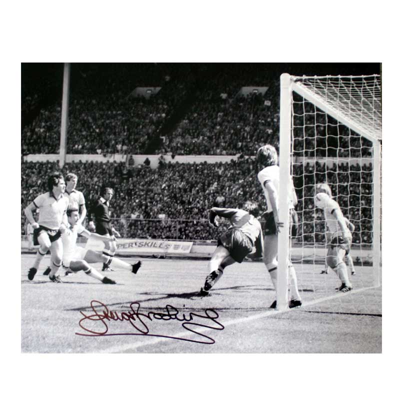 Unbranded Trevor Brooking Signed West Ham Photo: 1980 FA Cup Final Goal