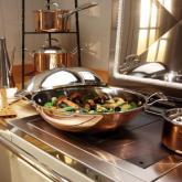 Unbranded Tri-Copper 35cm Chefs Pan