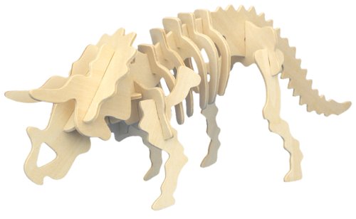 Triceratops - Woodcraft Construction Kit- Quay