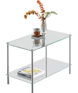 Unbranded Trinity Coffee Table - Clear Glass