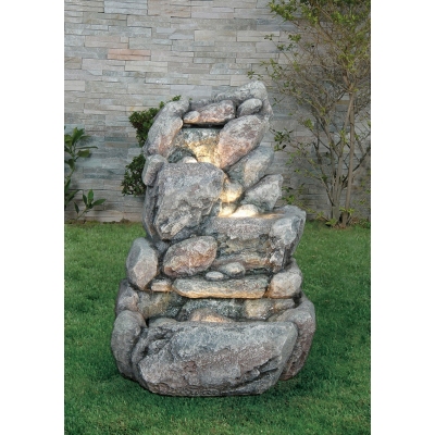 Unbranded Triple Rock FallsWater Feature