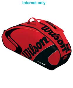 Unbranded Triple Thermal Tour 3 Racquet Tennis Bag