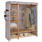 Unbranded Triple wardrobe with shelving