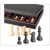 This is one of our highest quality Staunton style chess sets. All the pieces are triple-weighted and