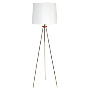 Tripod floor lamp