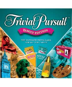 Unbranded Trivial Pursuit Family Edition Game