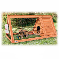 Unbranded Trixie Natura Paradiso Apex Guinea Pig Run with Shelter 100x50x41cm