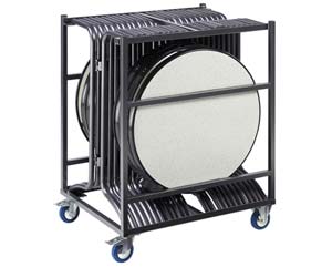 Unbranded Trolley for Wilde high folding tables