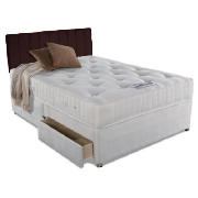 Unbranded Troon Double 2 Drawer Divan Set