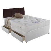 Unbranded Troon King 4 Drawer Divan Set