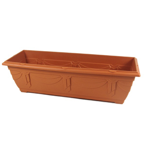 Unbranded Trough Terracotta 18 x 22 x 60cm