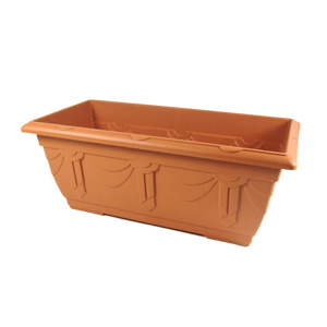 Unbranded Trough Terracotta 25 x 30 x 60cm
