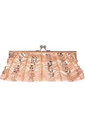 Unbranded Trudy beaded detail clutch bag