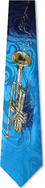 Unbranded Trumpet Notes Tie