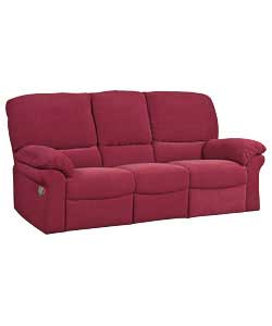 Truro Large Reclining Sofa - Wine