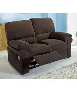 Unbranded Truro Regular Reclining Sofa - Chocolate