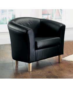 Tub Chair- Black
