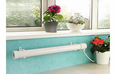 Take the chill off the air in your conservatory or outhouses without spending a fortune. This space-saving tubular heater is energy-saving, too, at just 135W. It comes complete with brackets for mounting on wall or floor. Also ideal for boats and car