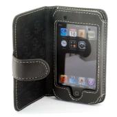 Tuff-Luv Napa Leather Case In Book Style For Apple Ipod Touch 8GB / 16GB / 32GB