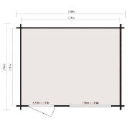 Unbranded Tuli Log Cabin