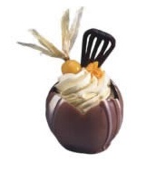 Unbranded Tulip dark chocolate, marbled, qty 16