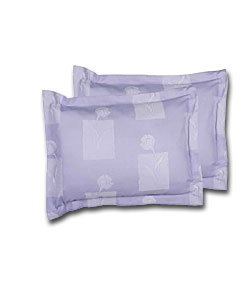 Tulip Oxford Pillowcase - Lilac
