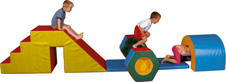 Gymnastics Equipment - Tunnel Building Model