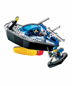 Turbo Charged Police Boat