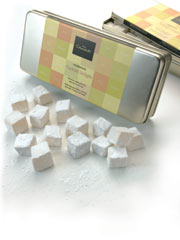 Handmade gourmet Turkish Delight With new improved flavours of apple geranium (an amazingly