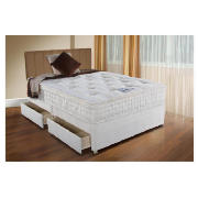 Unbranded Turnberry Double 4 Drawer Divan Set