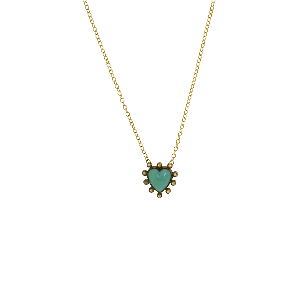 Unbranded Turquoise Heart